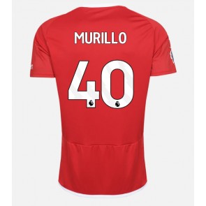 Nottingham Forest Murillo #40 Hjemmebanetrøje 2023-24 Kort ærmer